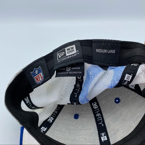 NFL Indianapolis Colts NFL Blue White Mesh Cap - Picture 10 of 10